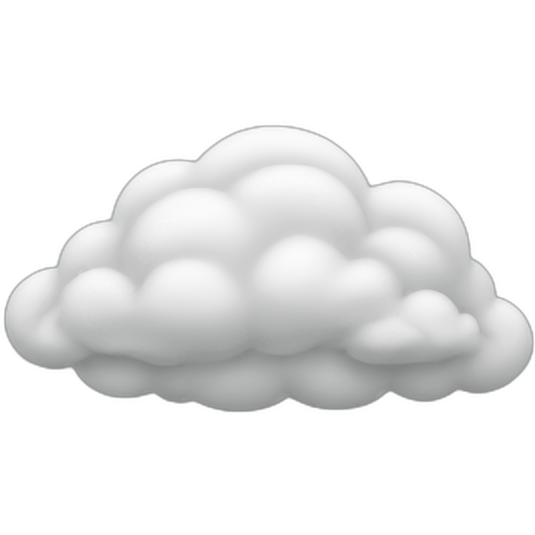 Speedy cloud emoji