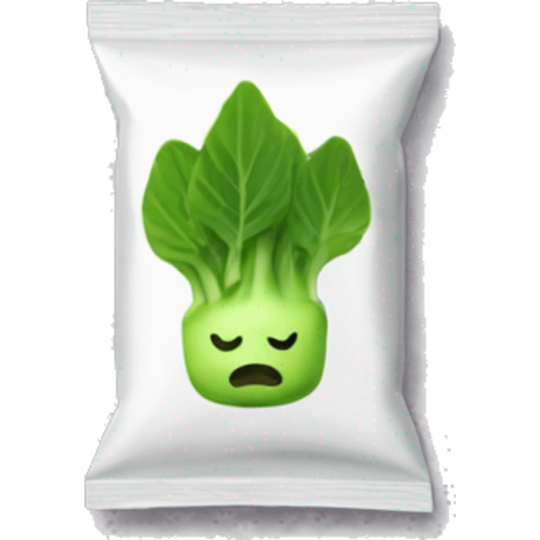 Packet of wasabi emoji