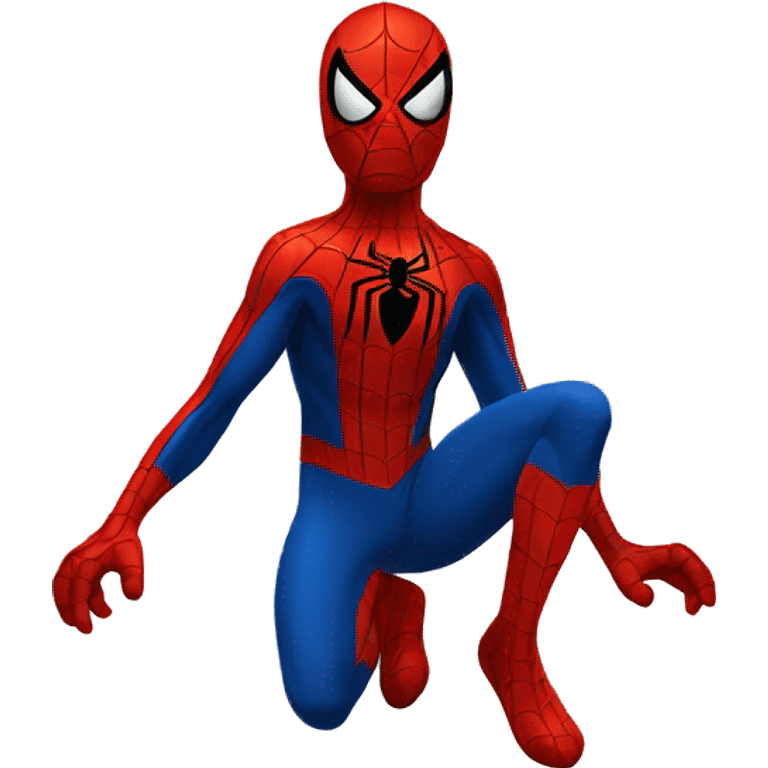 spiderman in a shiesty emoji