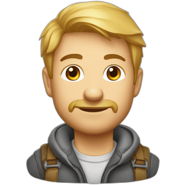 Sticker of buildapps developer Ivan Kolosinskii emoji