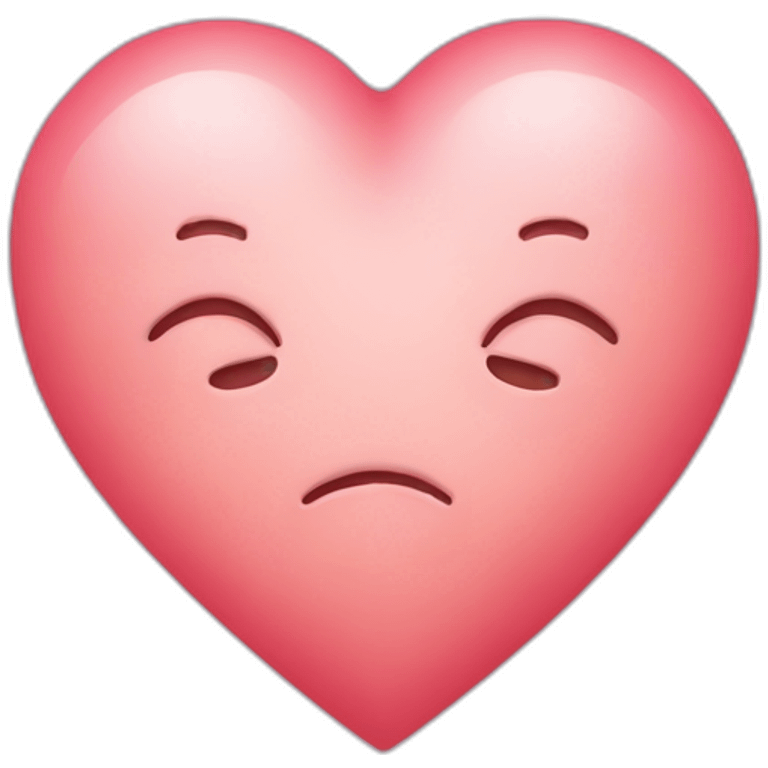 Inside heart SH letter emoji