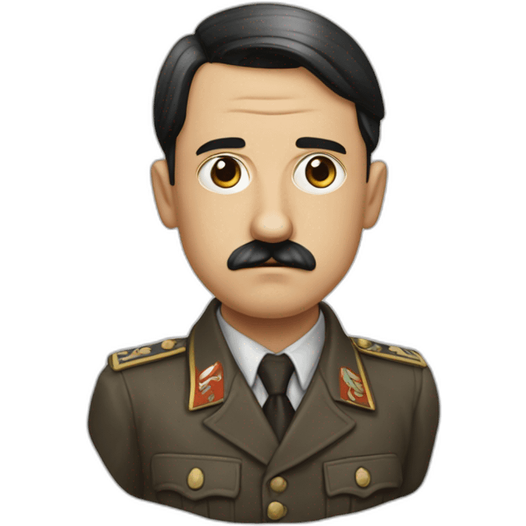 Hitler-lève-la-main-droite emoji