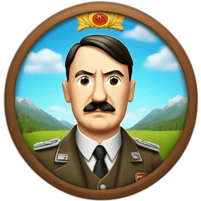 Adolf Hitler beer emoji