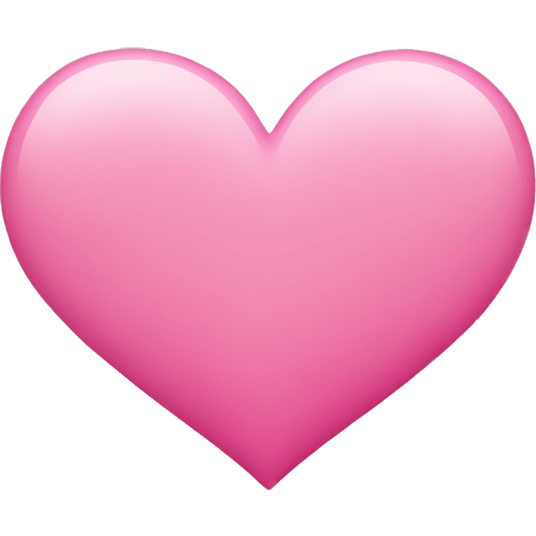 Pink heart emoji