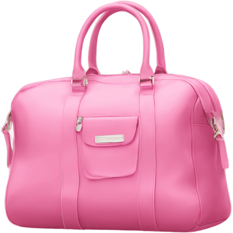 Bag pink emoji