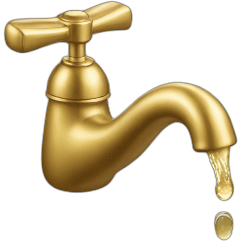 golden faucet emoji