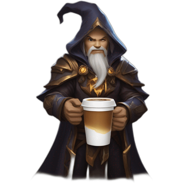 diablo immortal wizard needs coffee emoji