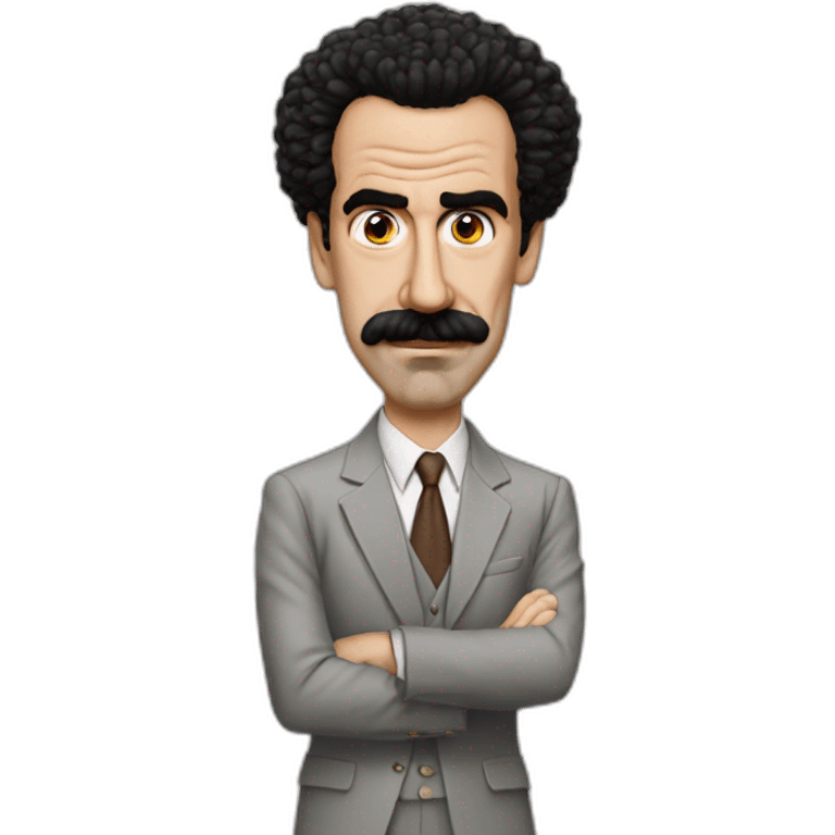 Borat not so nice emoji