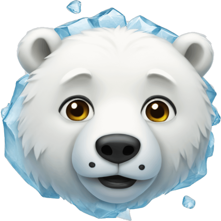 Ice bear emoji