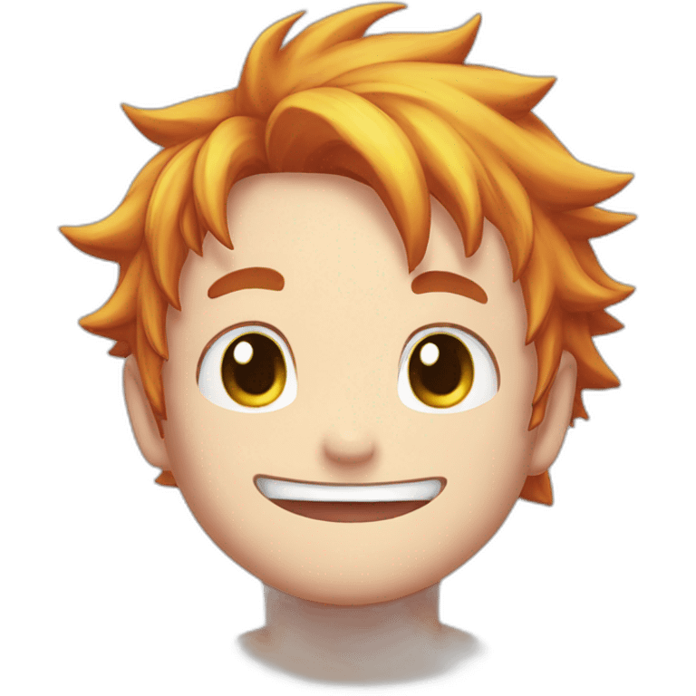 Natsu et happy emoji