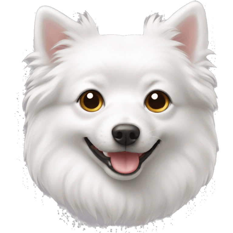 white spitz emoji