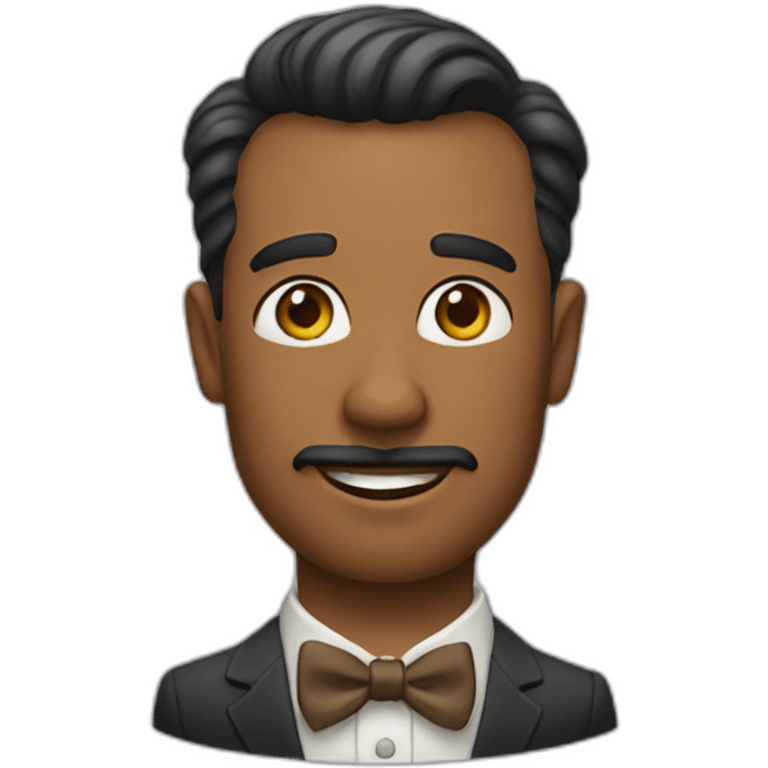 The gentleman from San Francisco emoji