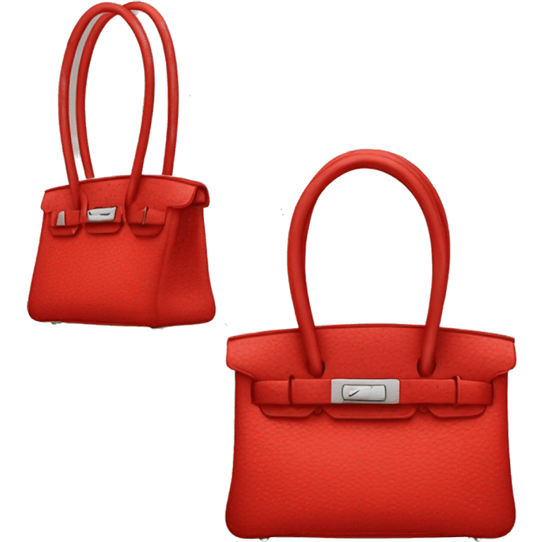 a birkin bag red emoji