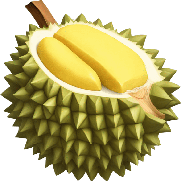 Durian fruit emoji