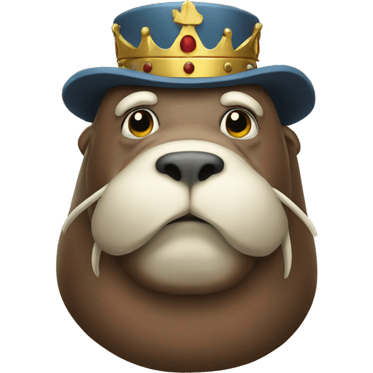 King walrus  emoji