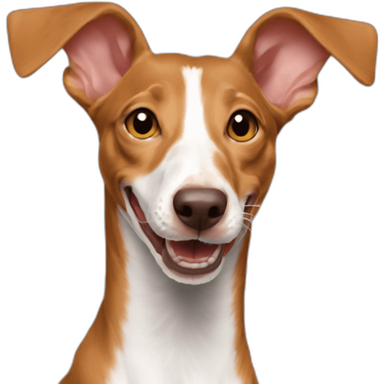 podenco andaluz sonriente emoji