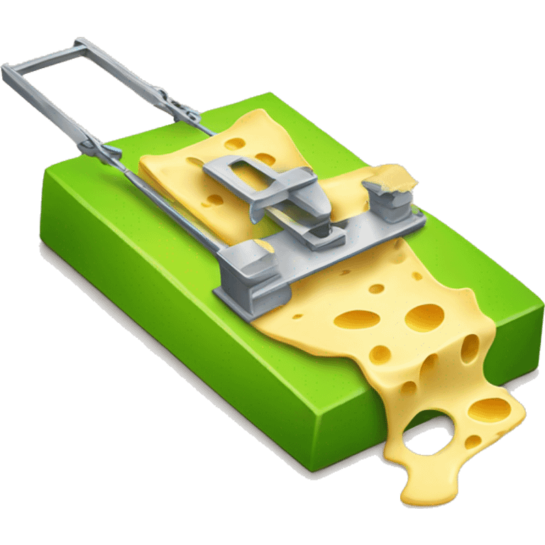 mousetrap but the cheese is replaced with a lime emoji