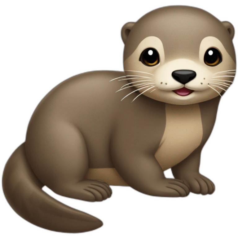 loutre qui joue au foot emoji