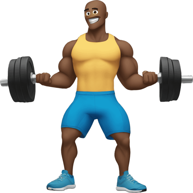 Arm lifting weights emoji