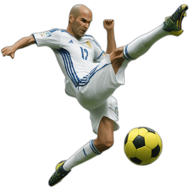 zidane-kicking emoji