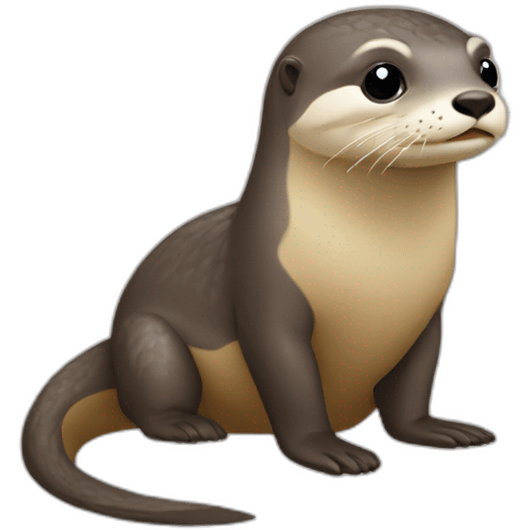 Loutre sir tortue emoji