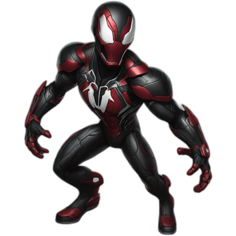 Venom Symbiotic ironman emoji