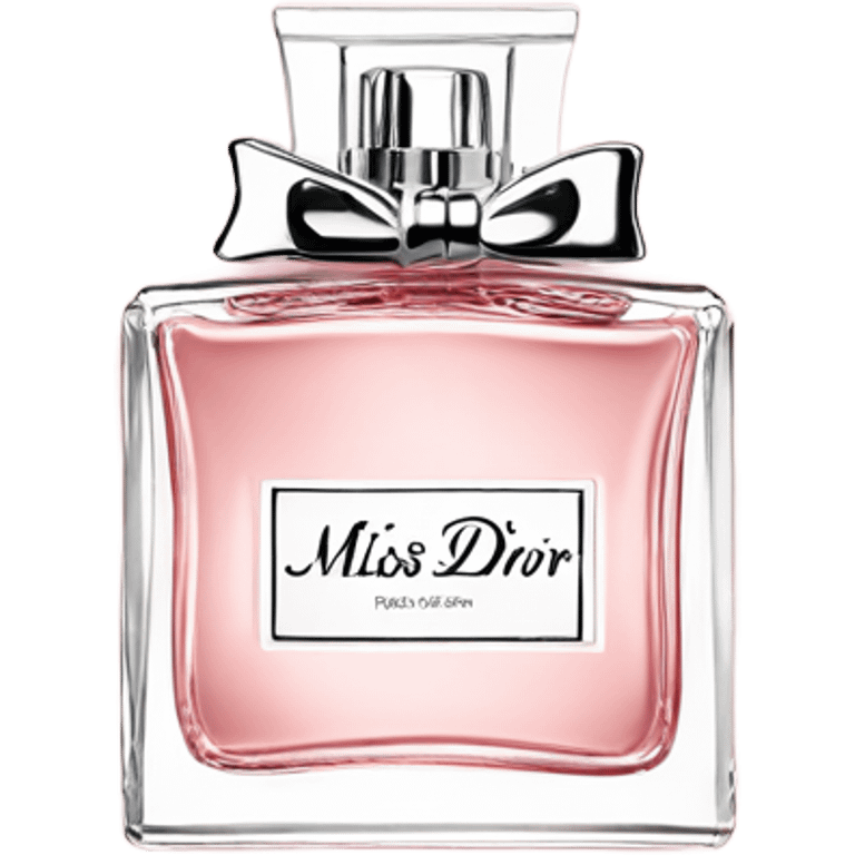 Miss dior perfume soft pink emoji