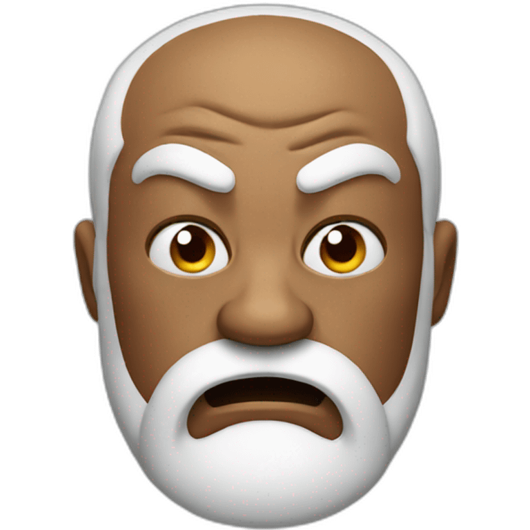 papa noel angry emoji