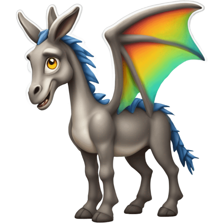 donkey dragon pik  emoji