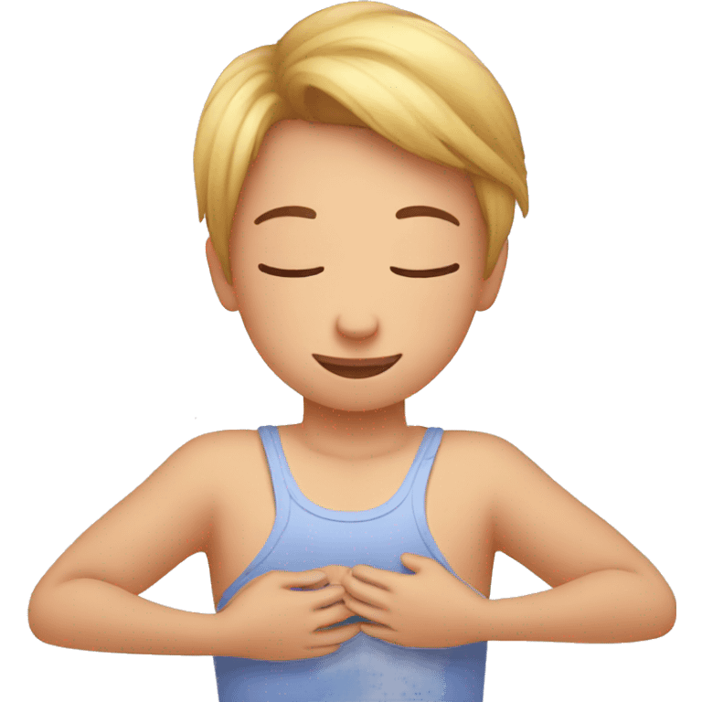 kid back massage emoji