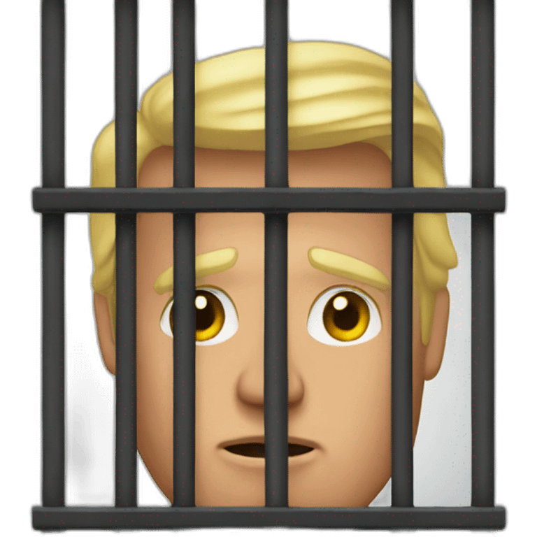 trump-in-jail-cell emoji