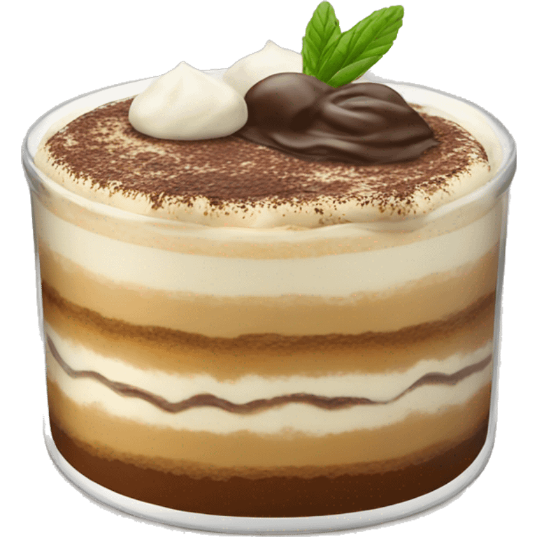 Tiramisu emoji