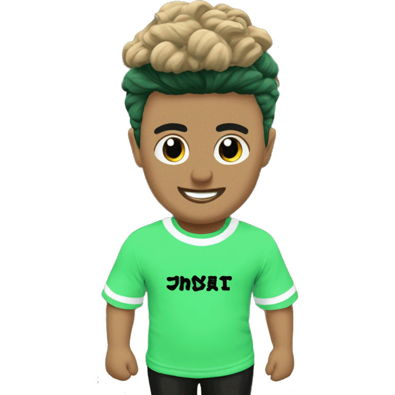 ringer tee green emoji