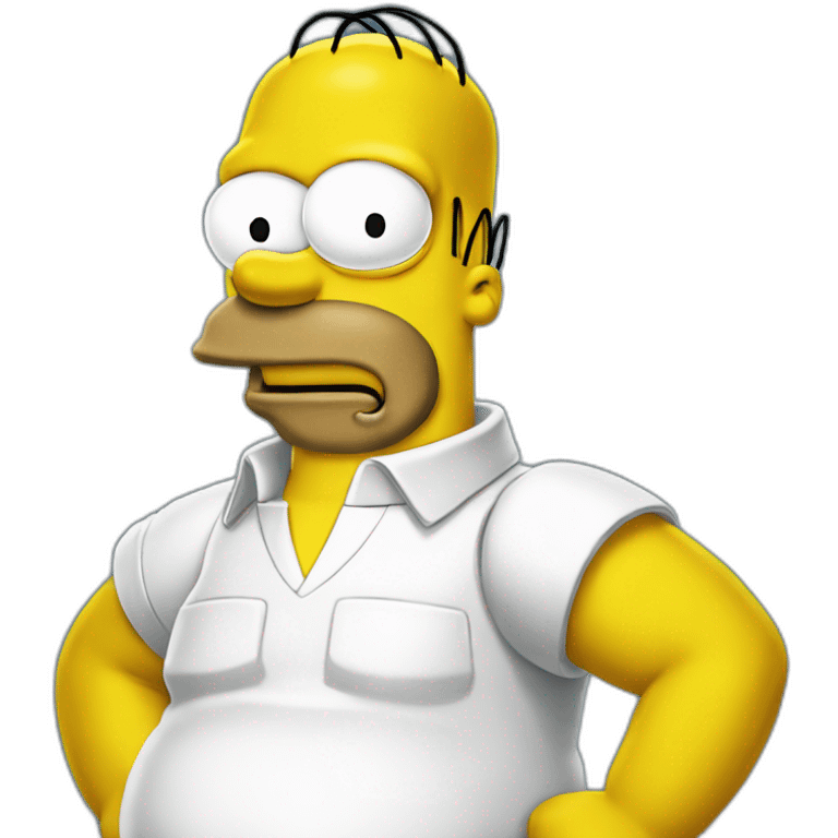 Homer simpsons emoji