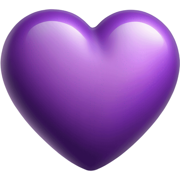 Most beautiful purple ish heart  emoji