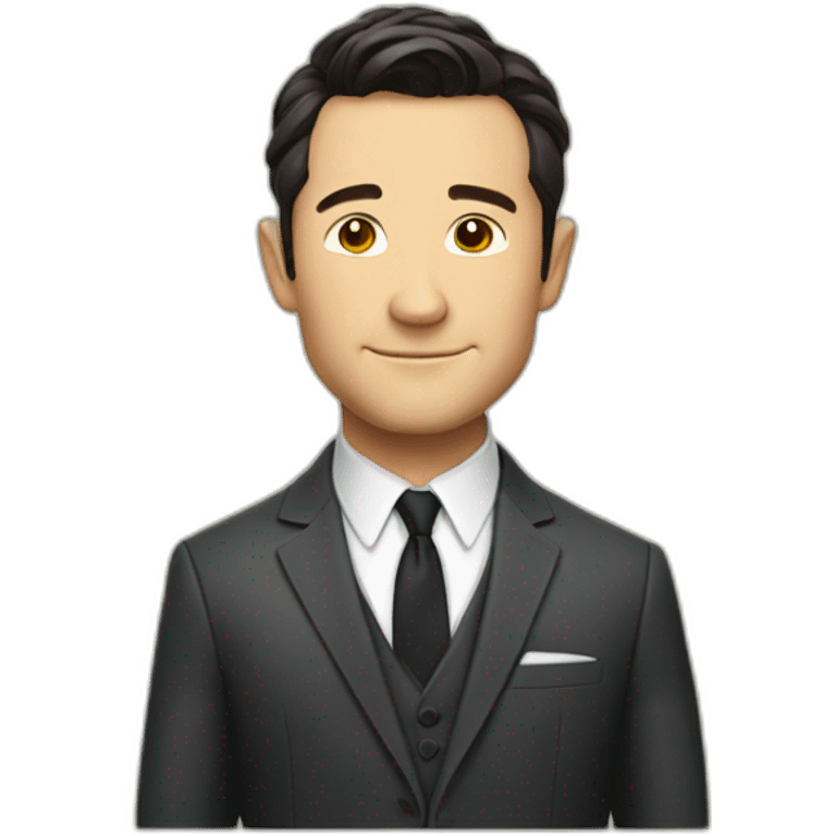 Joseph Gordon levitt suit emoji