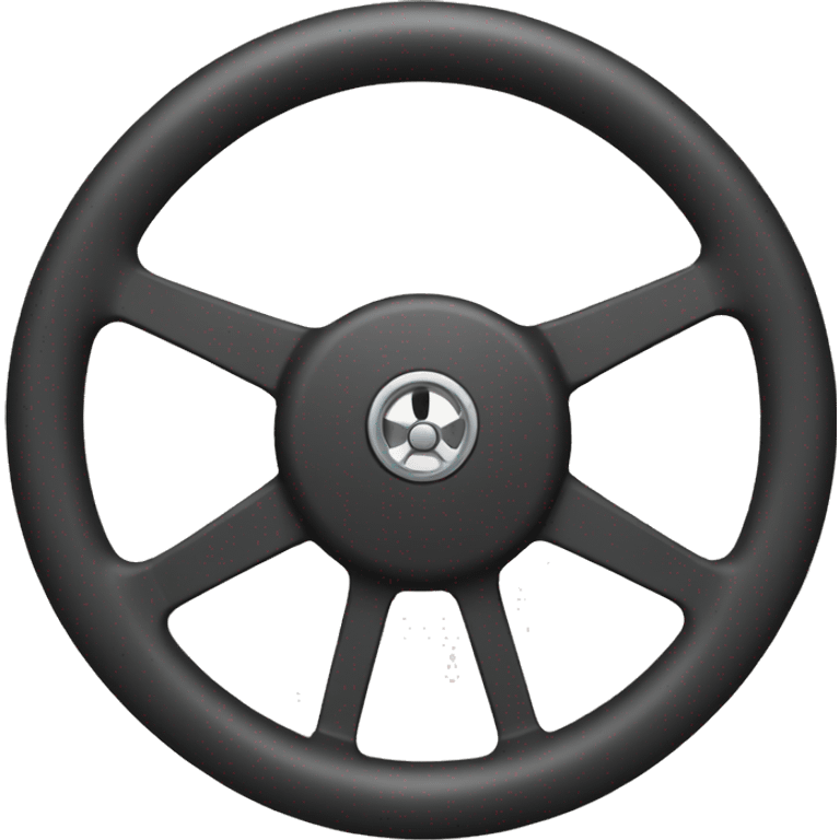 steering wheel emoji