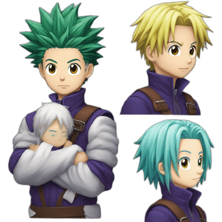 Hunter x hunter navidad emoji