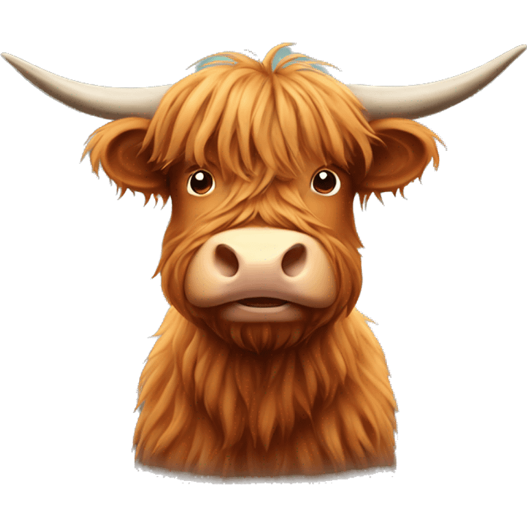 Highland cow emoji