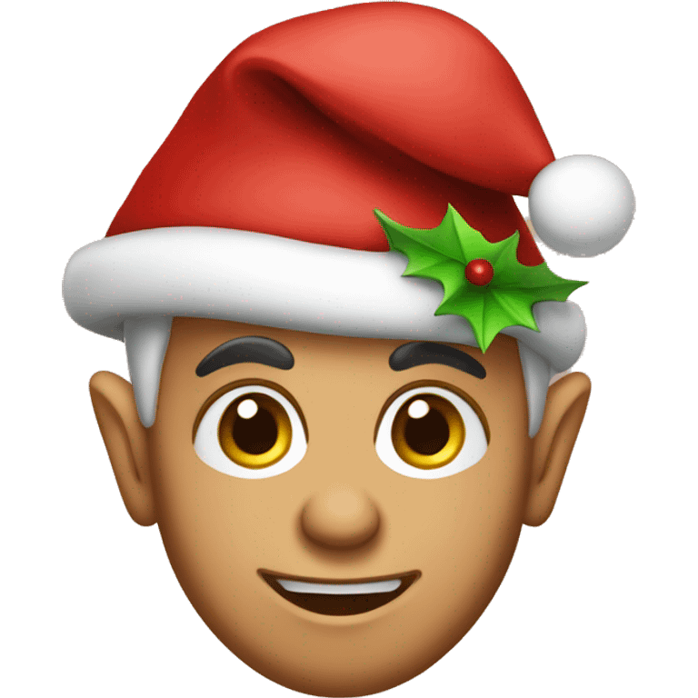 Christmas elf emoji