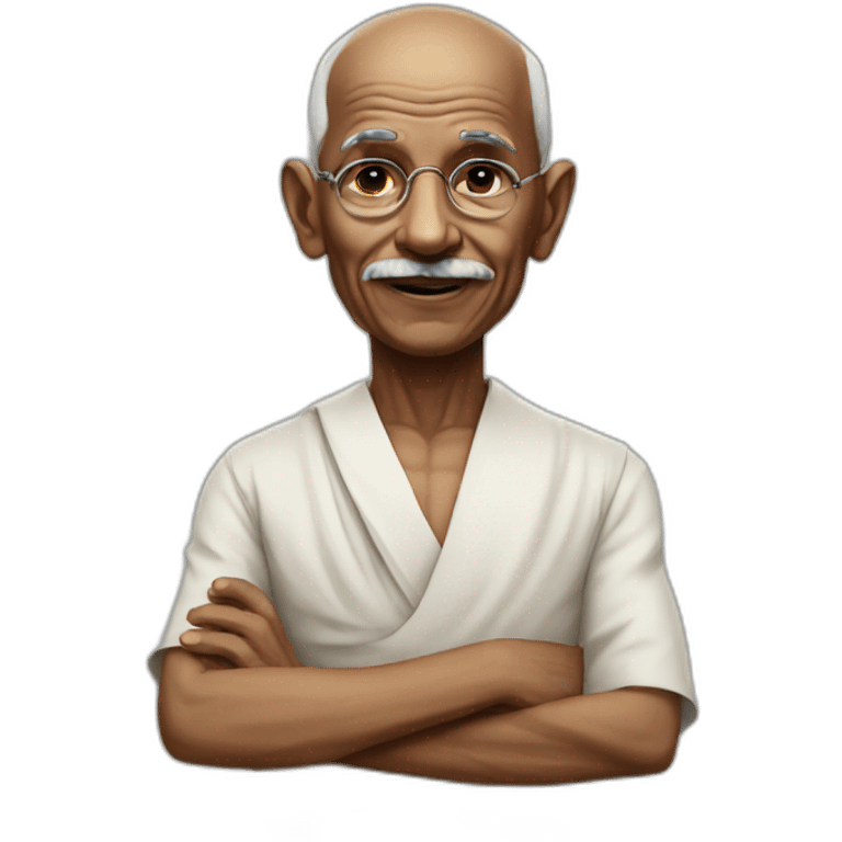 Ghandi emoji