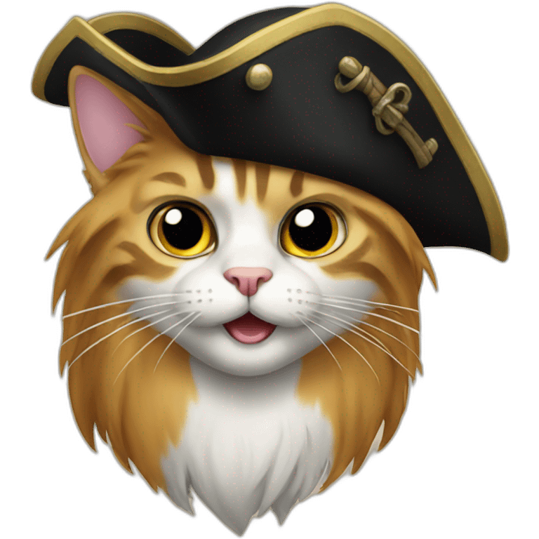 cat pirate emoji