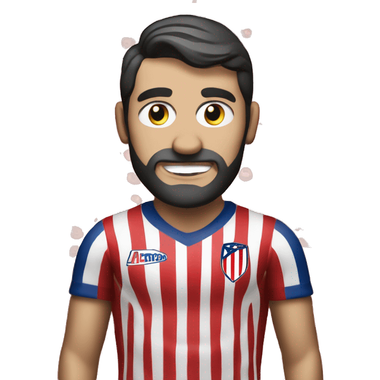 atletico de Madrid fan emoji