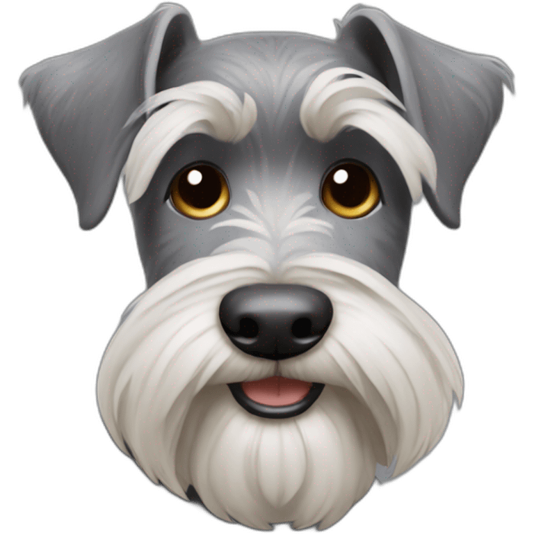 old schnauzer emoji