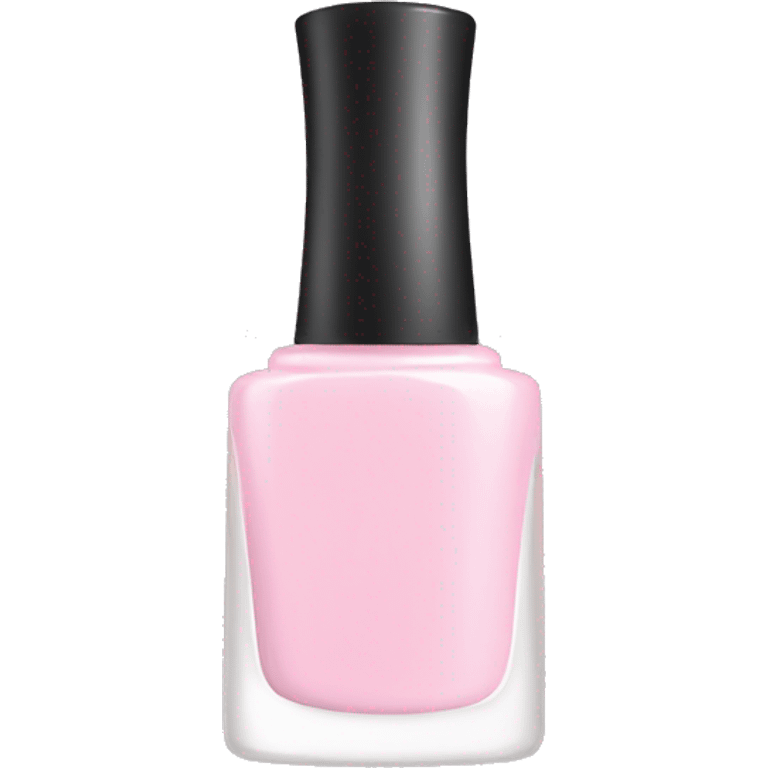 pastel pink nail polish bottle emoji