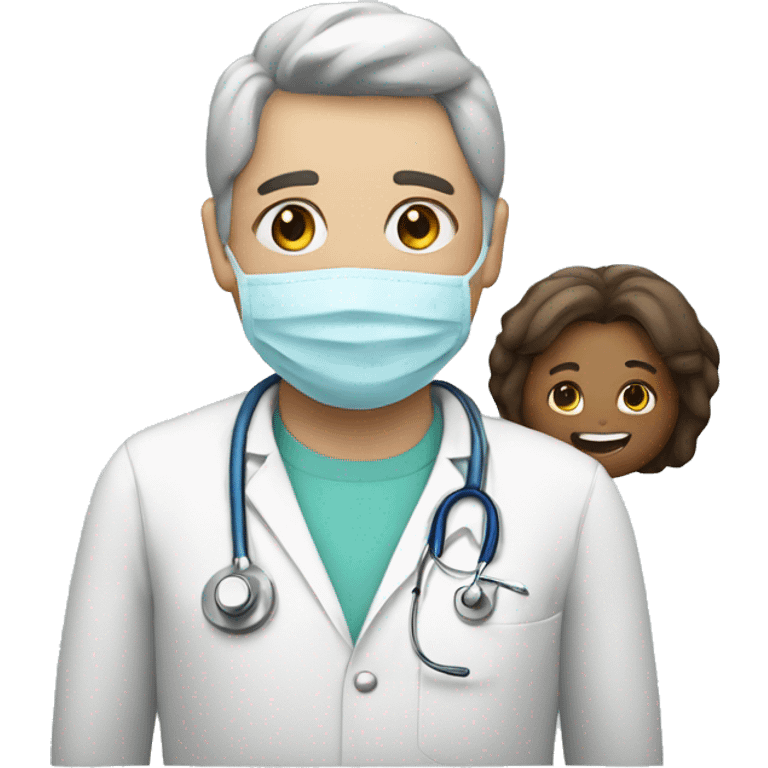 The patient comes to the doctor emoji