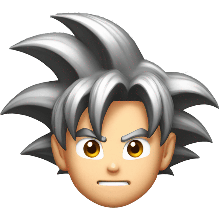 goku emoji head emoji