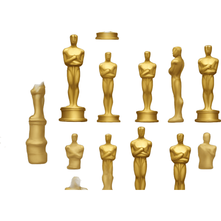 oscar statuette simple emoji