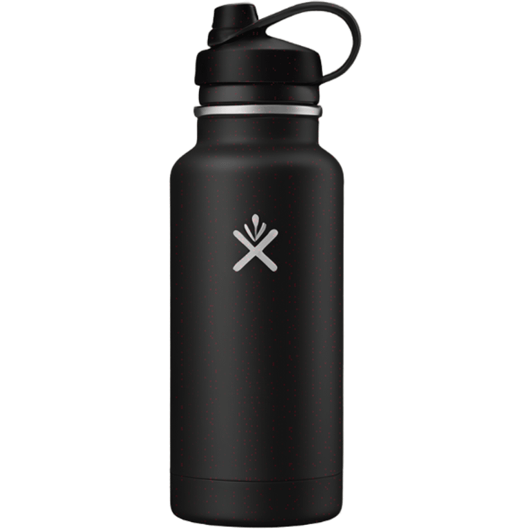 Black hydroflask emoji