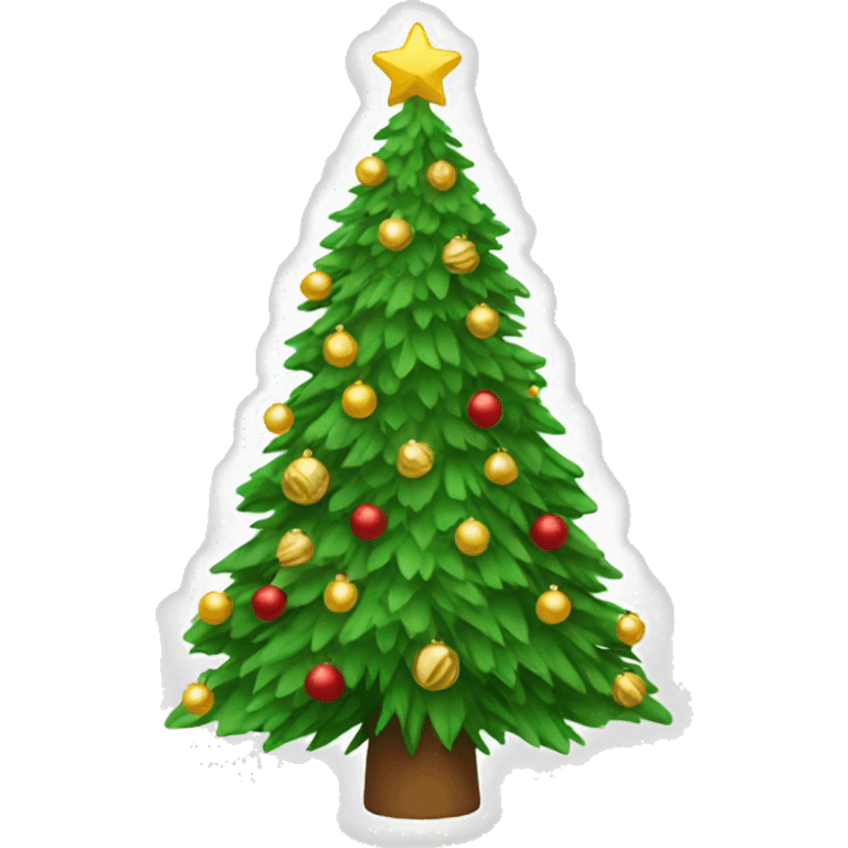 Christmas tree emoji